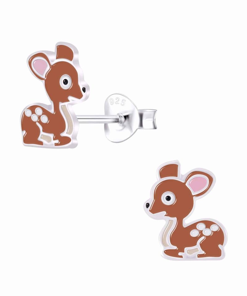 Øredobber med julemotiv - Bambi