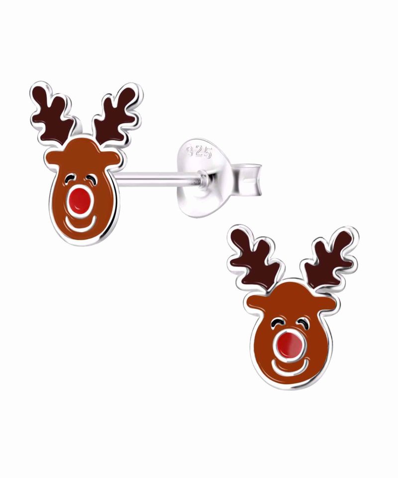 Øredobber med julemotiv - Reinsdyr