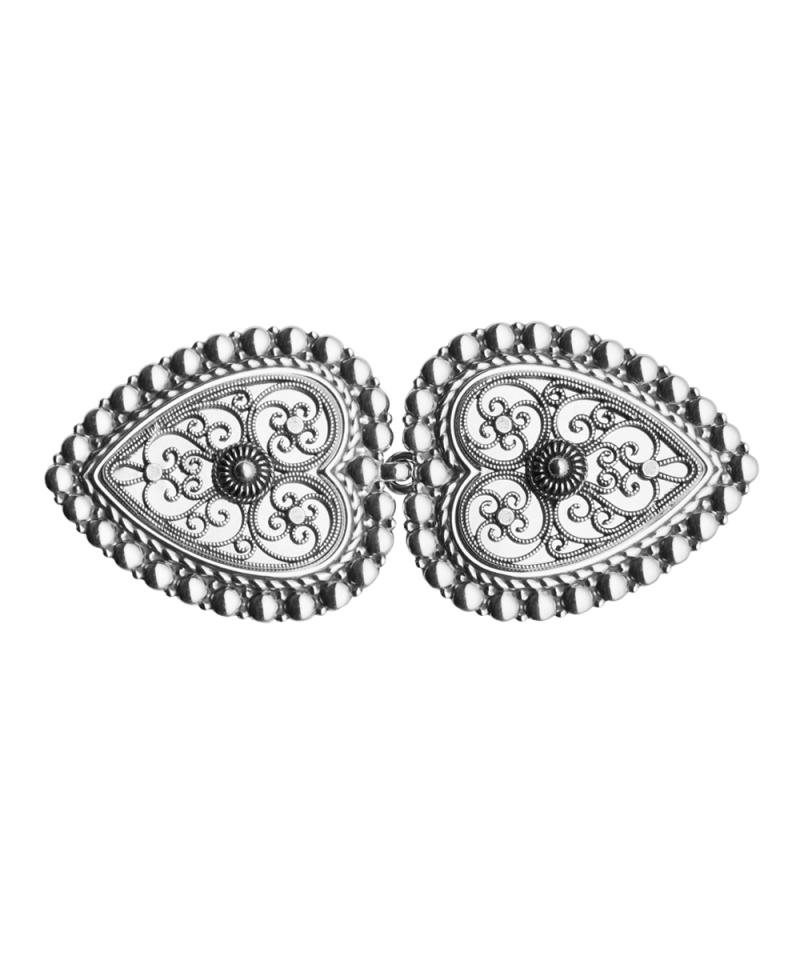 002196 - Beltespenne til Skinnlist Oksidert med kruser