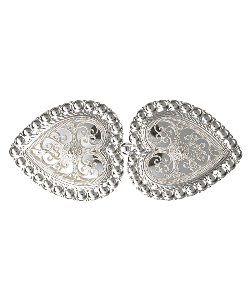 002406 - Beltespenne-belte Hvit med kruser og syhol