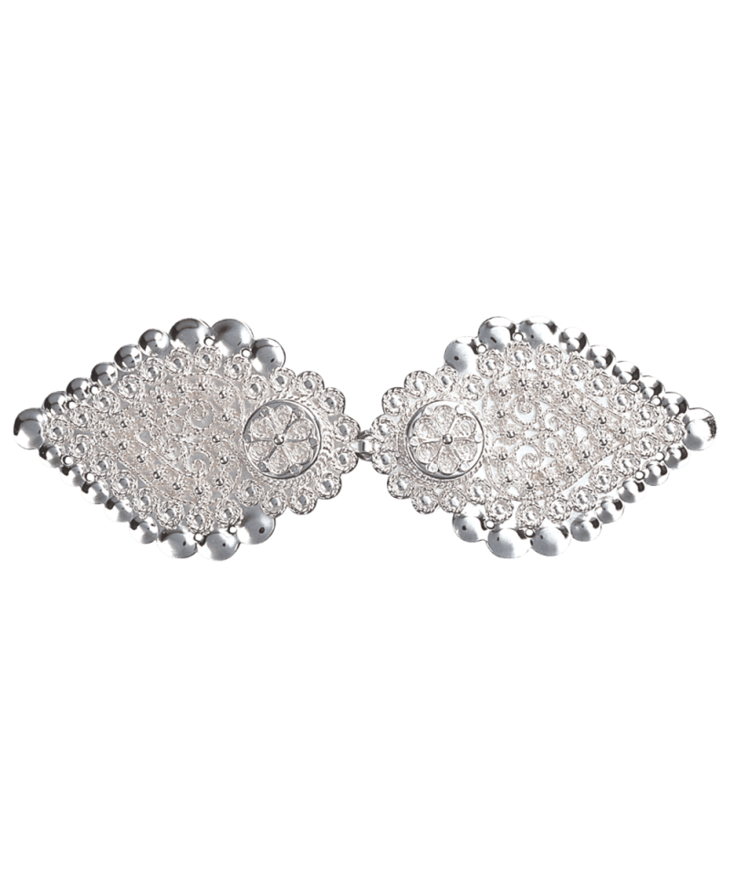 031400 Belte jakkespenne Hvit