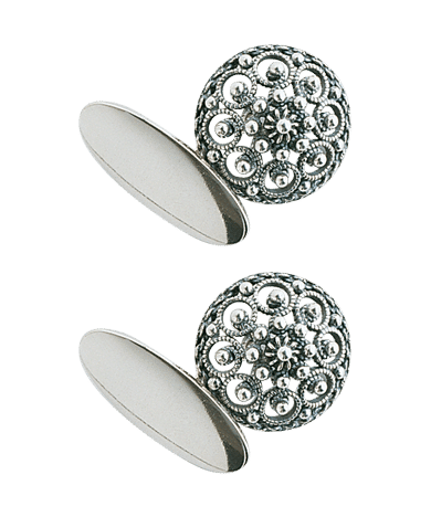 060100 - Mansjettknapper Oksidert