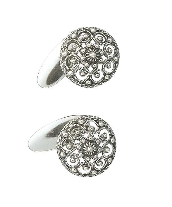 063100 - Mansjettknapper Oksidert