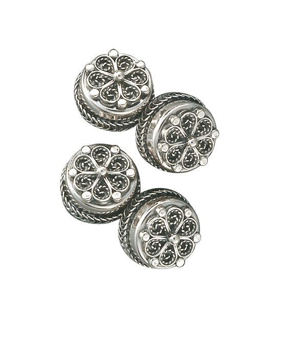 068100 - Mansjettknapper Oksidert