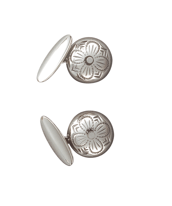 074100 - Mansjettknapper Oksidert