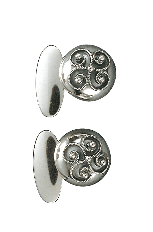 075100 - Mansjettknapper Oksidert