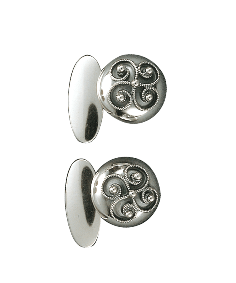 075100 - Mansjettknapper Oksidert