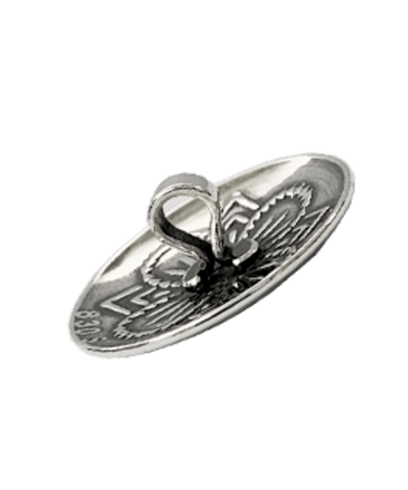 Alternative view of 087100 - Knapp Oksidert 19 mm