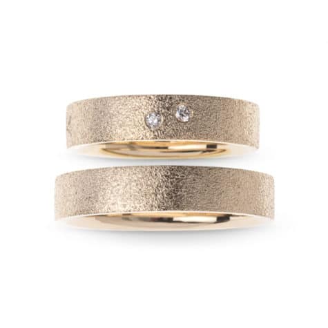 Alternative view of Verona Forlovelsesring i gult gull, Herre