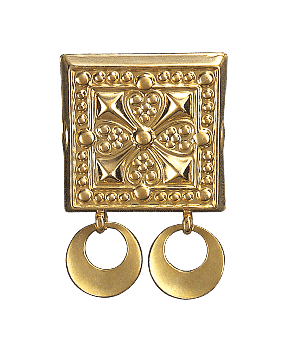 091603 - Beltestøl Forgylt med Ringlauv