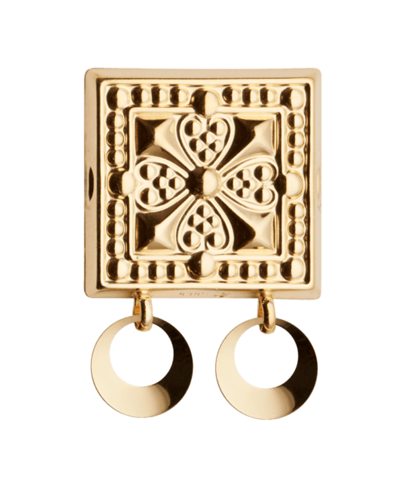 091603 - Beltestøl Forgylt med Ringlauv