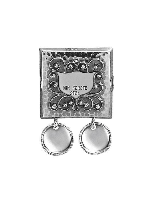 Sylvsmidja - Min første støl, oksidert