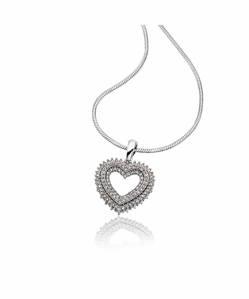 GD 100Diamonds SOPHIA hv.gull anheng m/diamant 0,40ct W/SI