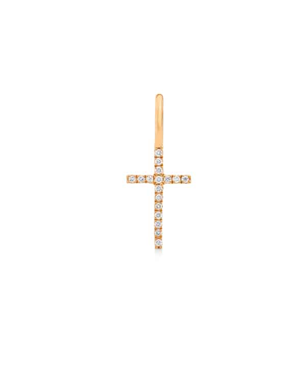 Symbols Cross Diamond Pendant