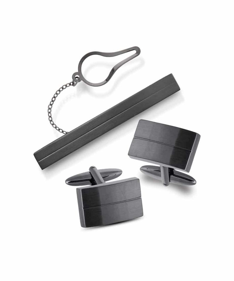 Slipsnål + mansjettkn. BIJOUTERI