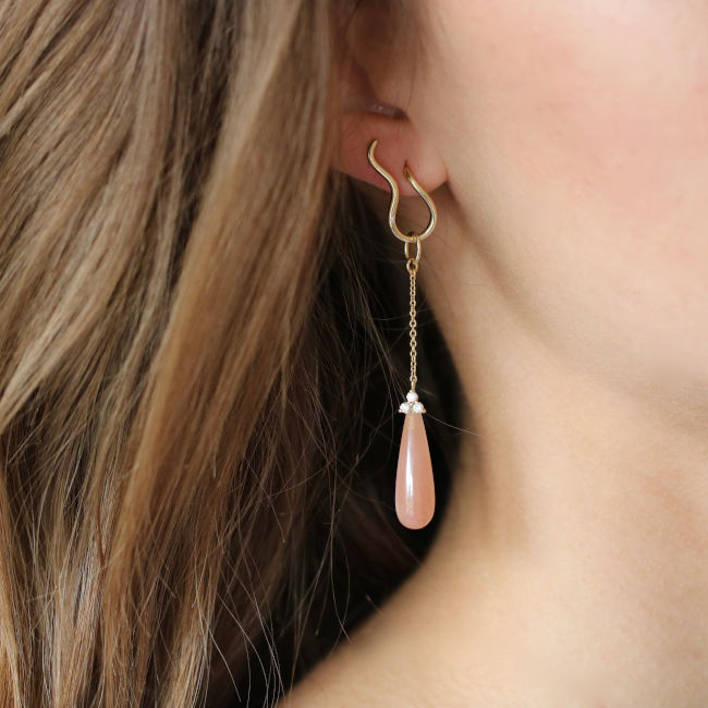 Alternative view of Fryd Blush Ear Pendant