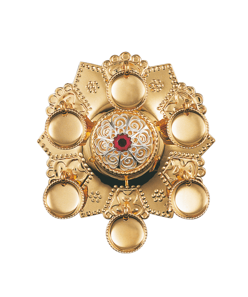 112600 - Sølje forgylt