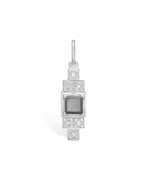 Raw Diamond Pendant
