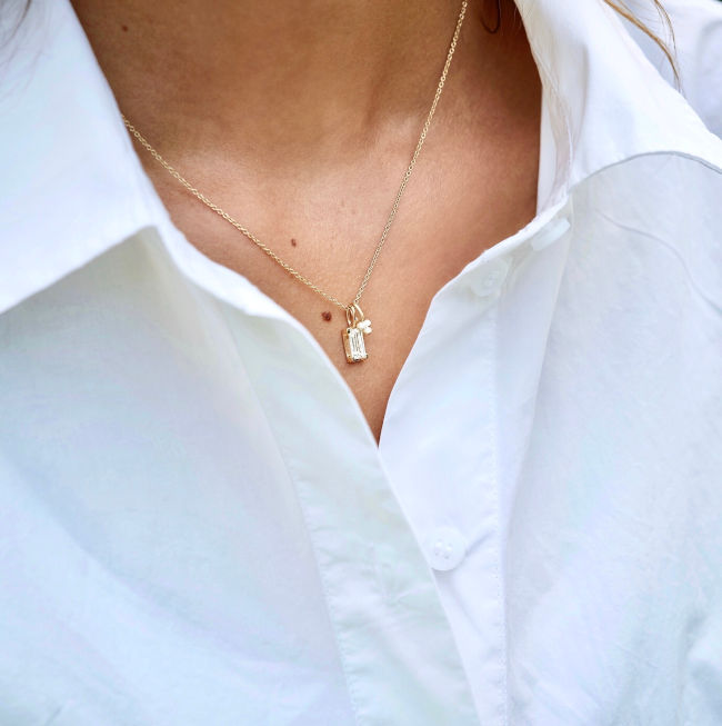 Alternative view of Nord Pink Pendant