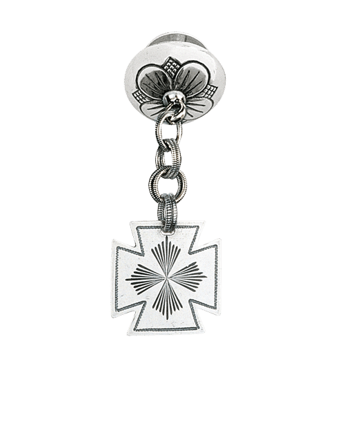 119123 - Halssølje Oksidert med stolpe