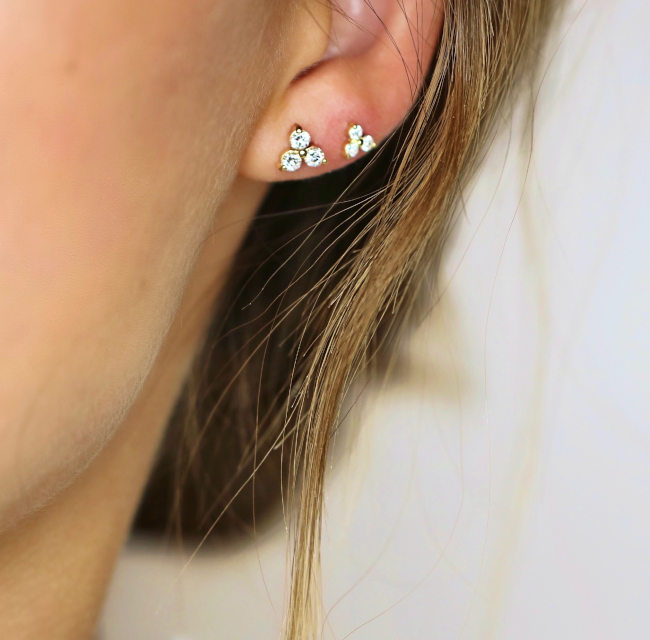 Alternative view of Fryd Diamond Earring