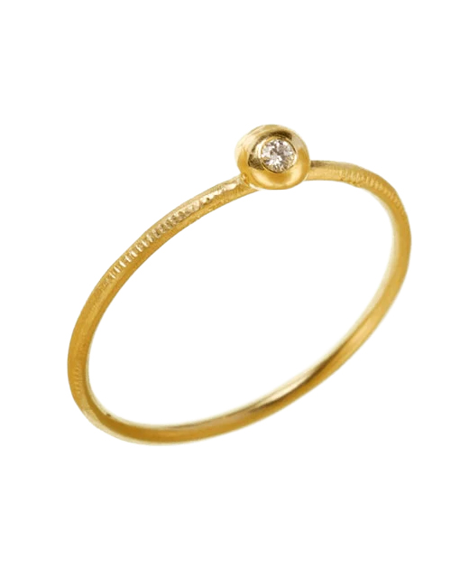 Delphis Drop 1 Ring, Diamant