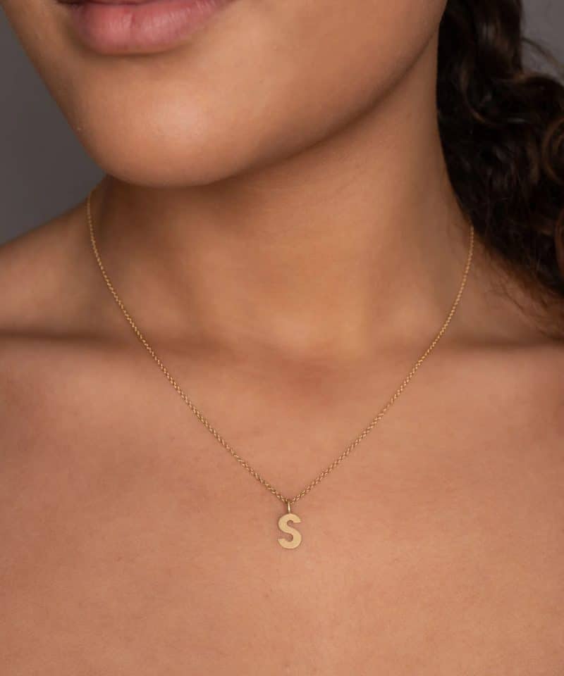 Alternative view of Letter S mini