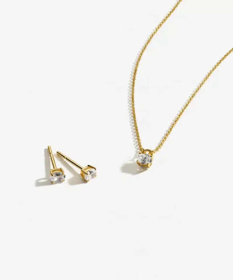 Alternative view of Ovale halssmykke