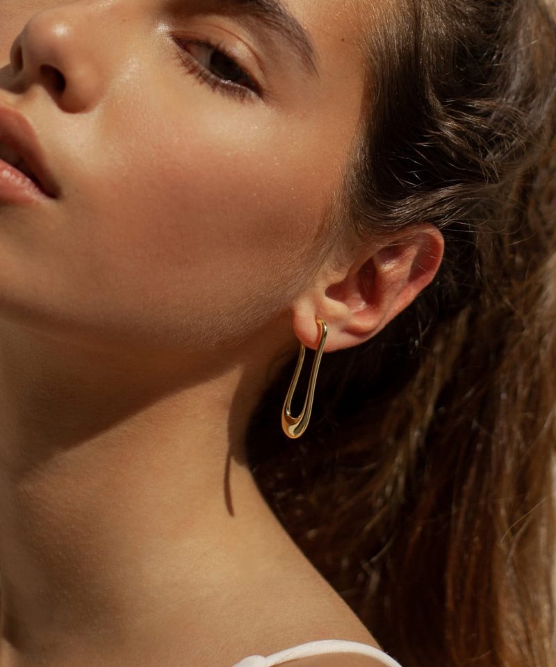 Alternative view of Ørepynt forgylt