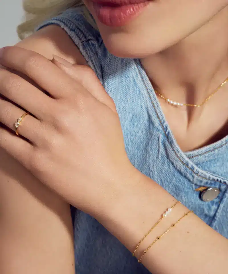 Alternative view of Perla Cinque armbånd