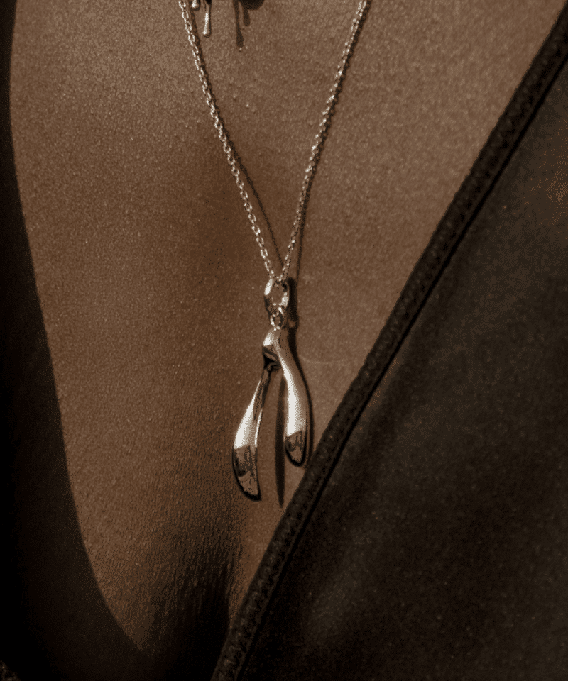 Alternative view of Halssmykke, sølv