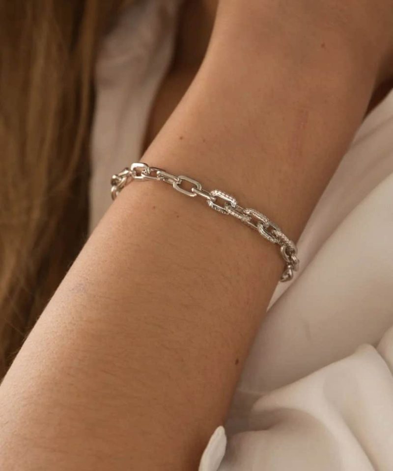 Alternative view of Armbånd sølv med zirconia