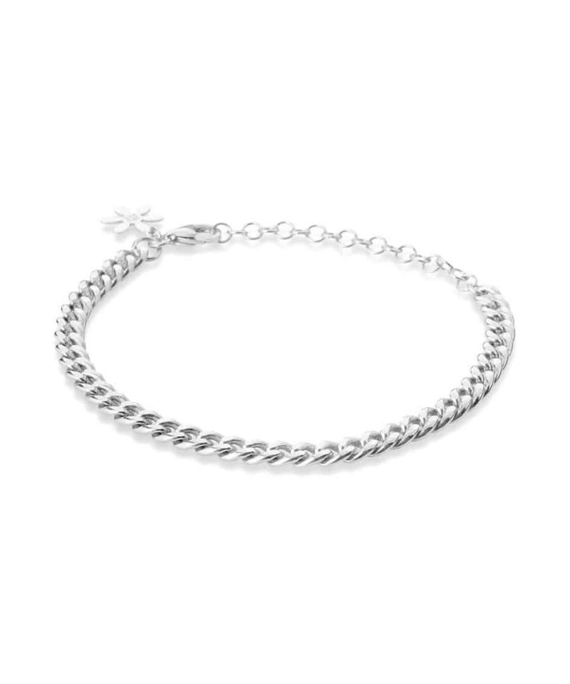 Armbånd panser sølv