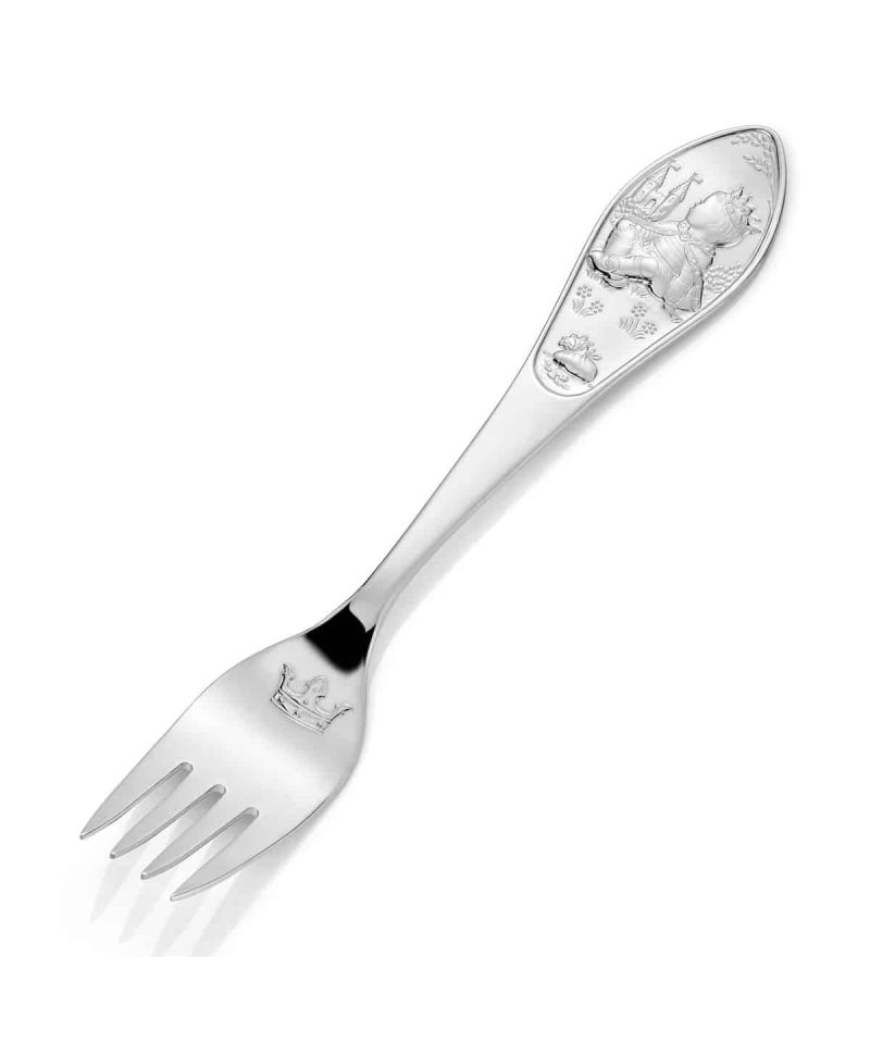 Prins - Sølv Barnegaffel Gutt