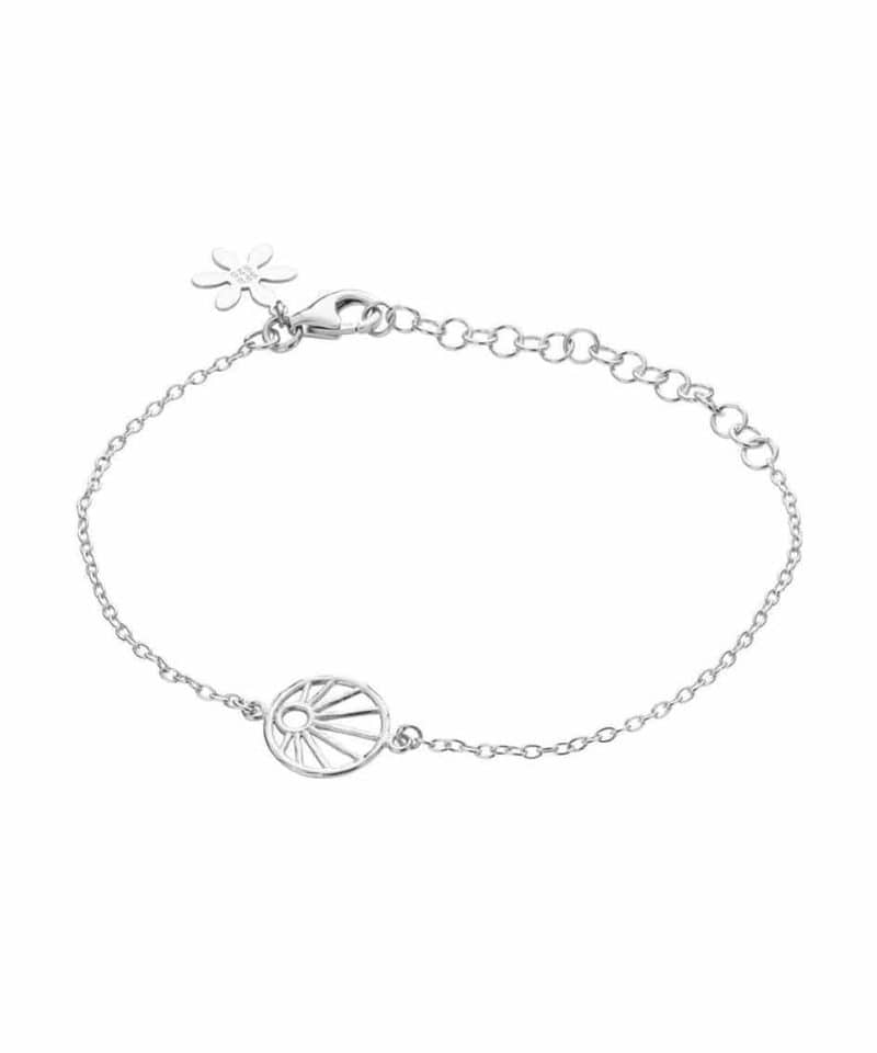 Armbånd i sølv sol inspirert