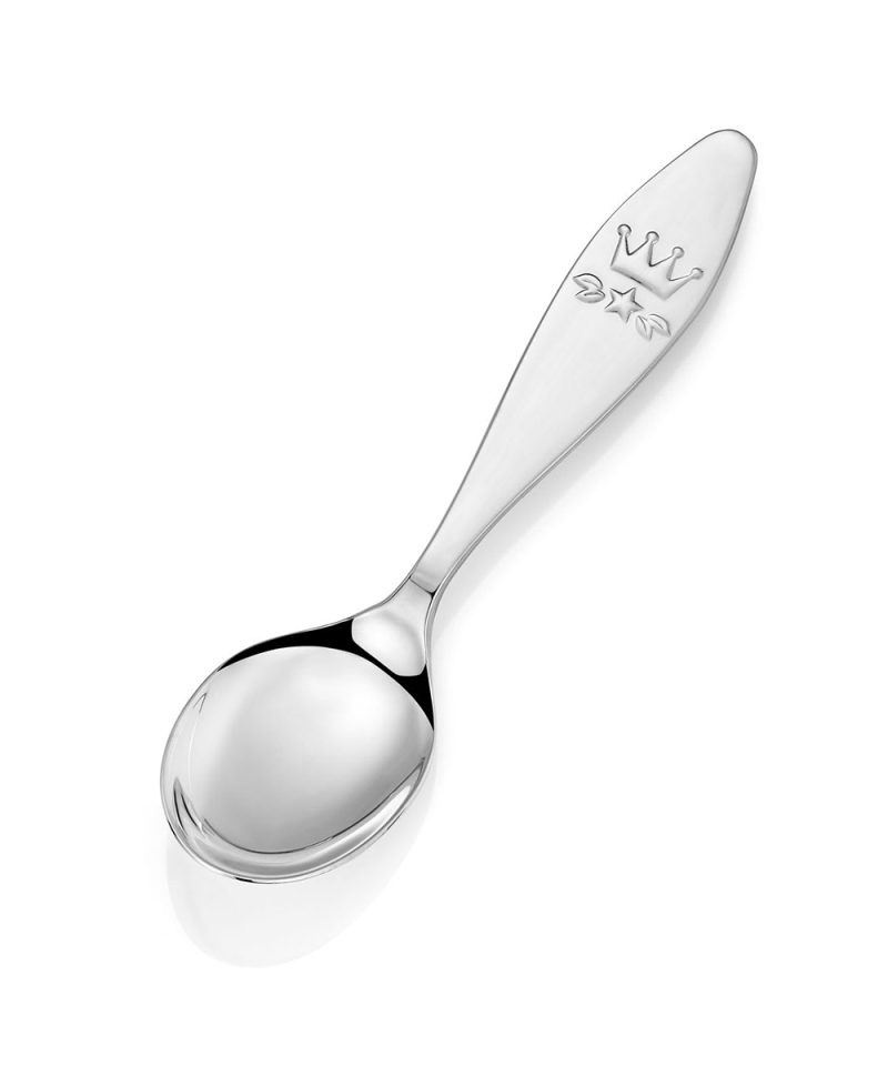 Eventyrlig Babyskje i sølv