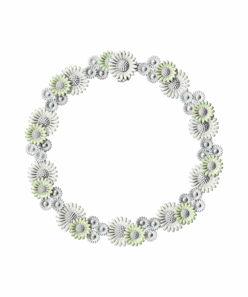 Daisy Halsskjede, Hvit og Grønn