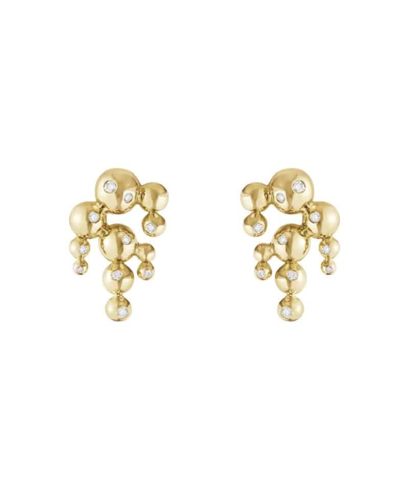 Moonlight Grapes Ørepynt 0.13ct