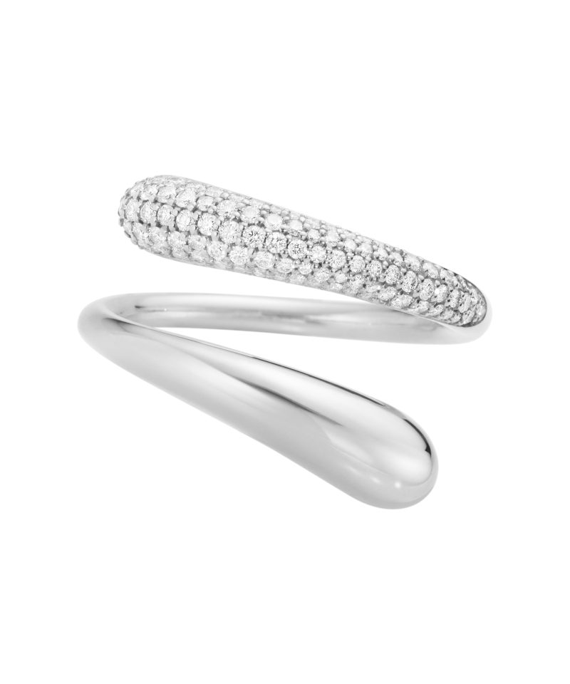 Mercy Twist Ring, Diamanter 0,37 ct