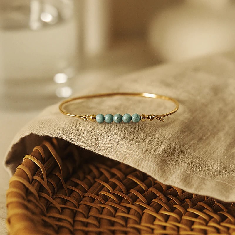 Multi Armring med Turkis topp