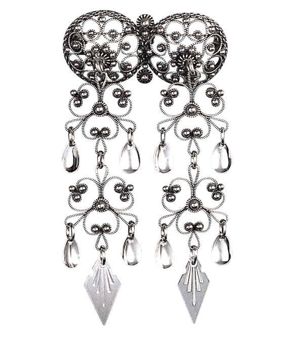 207104 - Halssølje Oksidert med spirlauv