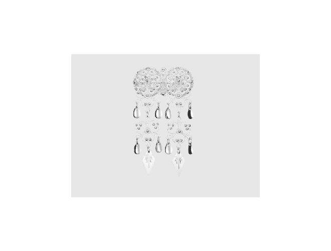 207404 - Halssølje Hvit med spirlauv