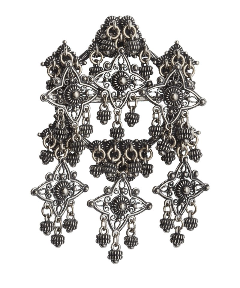 224106 - Sølje Oksidert med kruser