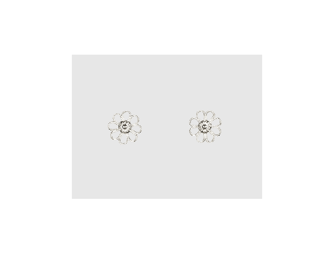 259411 - Ørepynt Hvit