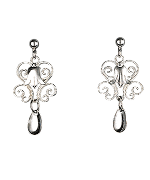 262411 - Ørepynt Hvit