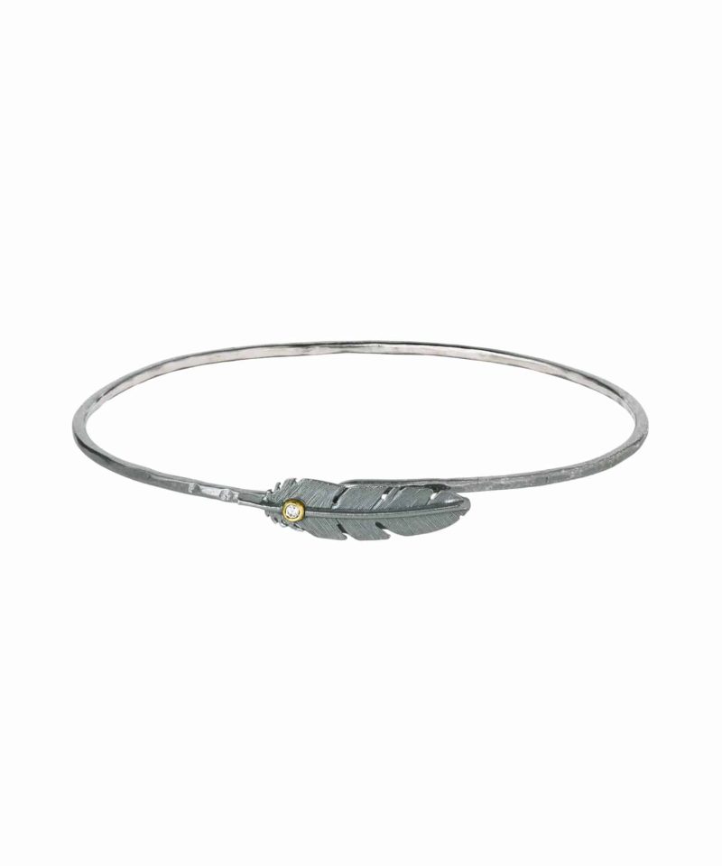 Feather - Armring Oksidert 0.02ct W/Vs