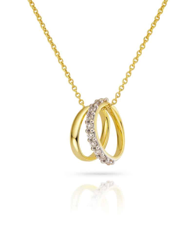 Anheng i gult gull, Zirconia