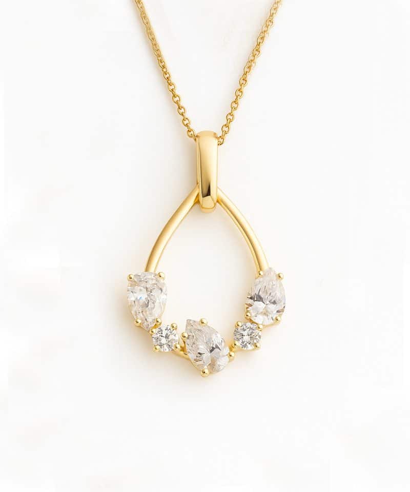 Anheng i gult gull, Zirconia