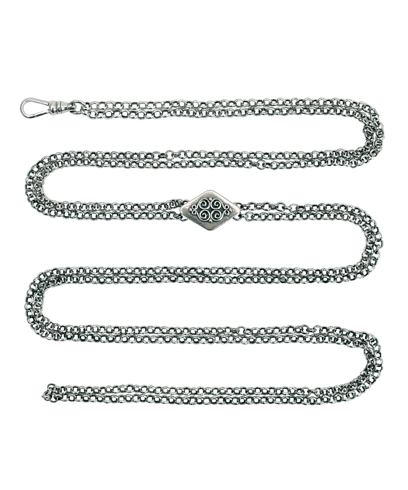 336199 - Kjede beltestakk med karabin Oksidert