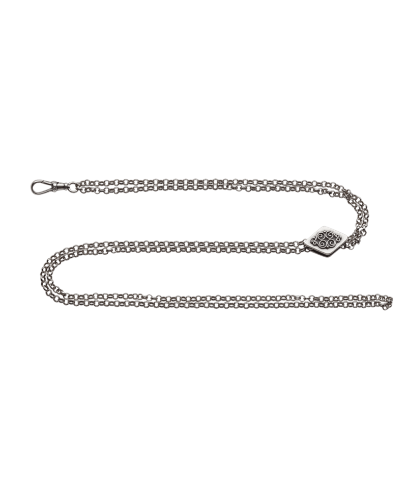 346100 - Klokkekjede dame Oksidert